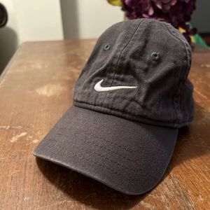 infant nike grey baseball cap hat